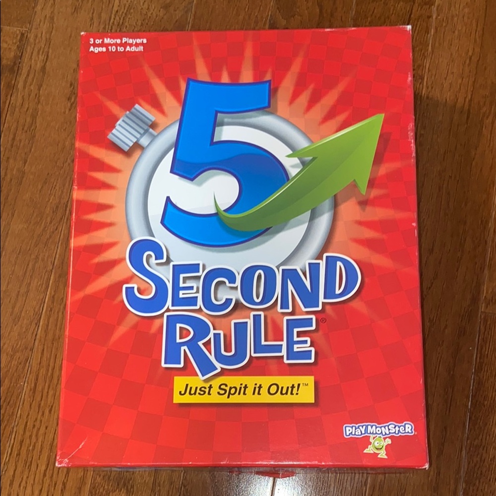5 Second Rule Board Game
